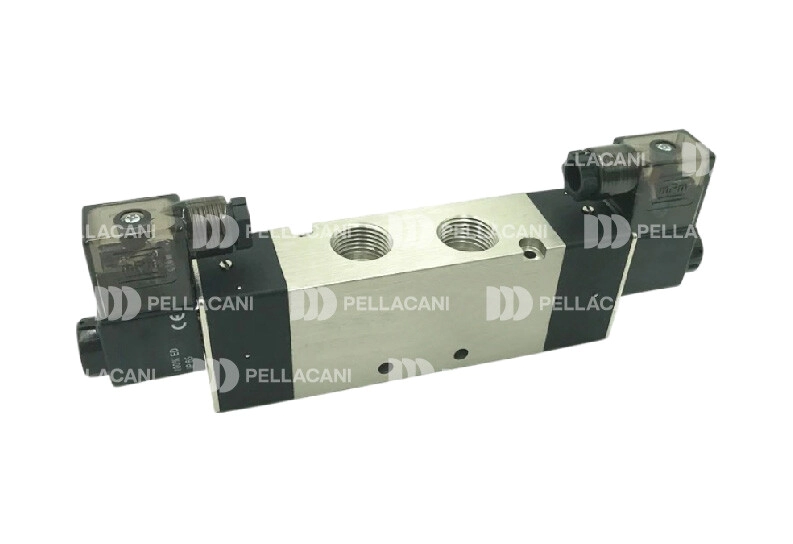 Electrov�lvula 5/2 v�as AC24V 1/2" T4