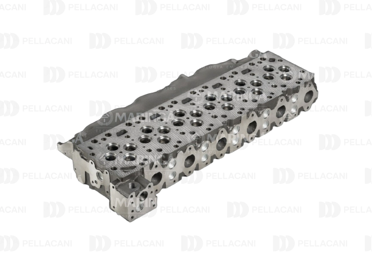 Cabezal de motor CUMMINS ISB6 5.9 y 6.7 CC / IVECO NEF6 - Repuesto Maringa OEM 4981626, 3977221, 4936081