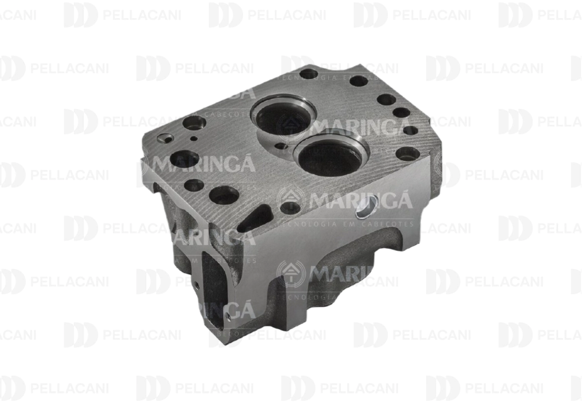 Cabezal OM447/449 Mercedes-Benz con v&aacute;lvulas a 30&deg; y 45&deg;.