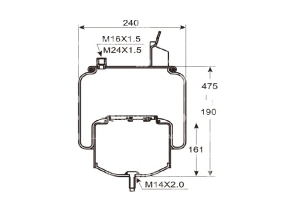 Pulm&oacute;n Suspensi&oacute;n Neum&aacute;tica Volvo